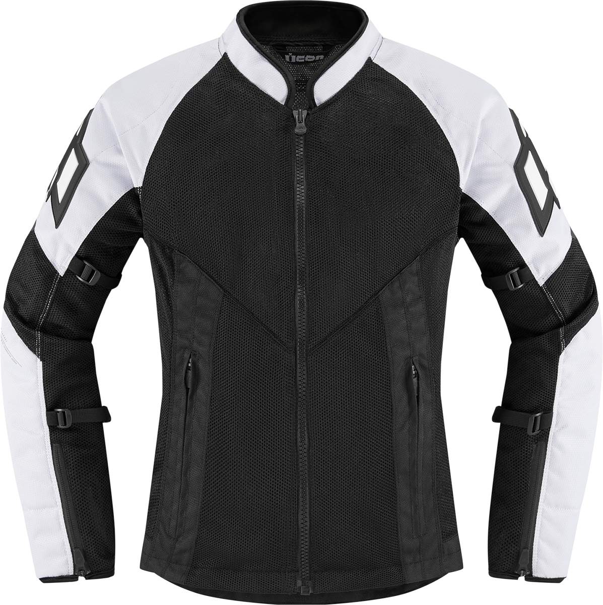 ICON Women's Mesh™ AF Jacket - White/Black - Medium 2822-1492