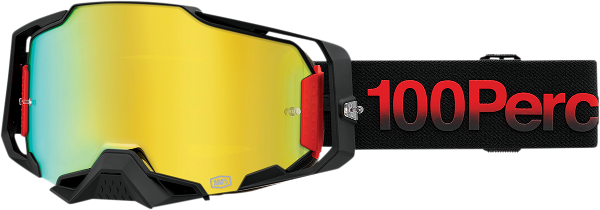 100% Armega Goggles - Tzar - Gold Mirror 50005-00014