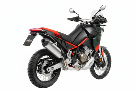 LEOVINCE - LV-14 Slip-On Muffler - Stainless Steel - Aprilia Tuareg 660 15626U 1811-4950