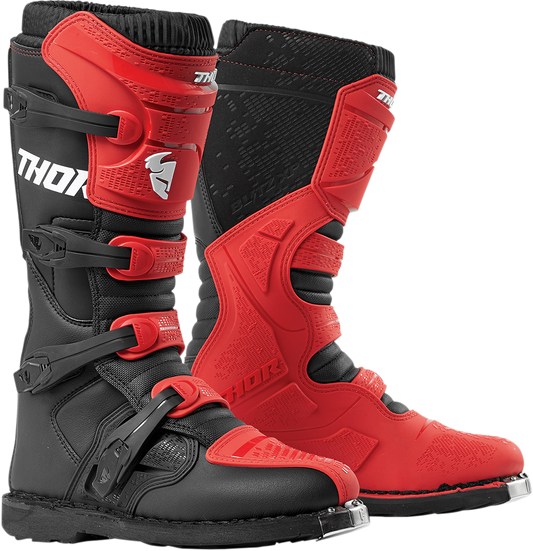 THOR Blitz XP Boots - Red/Black - Size 7 3410-2182