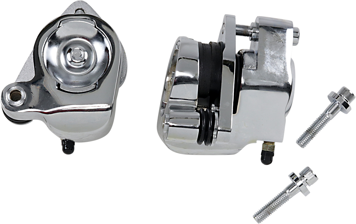 DRAG SPECIALTIES Pinza delantera - Cromada - Kit doble 148120-BX-LB2