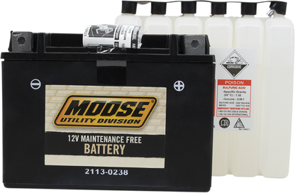 MOOSE UTILITY AGM Battery - YTX15L-BS 2113-0238