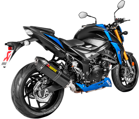 Silenciador de escape deslizante AKRAPOVIC - Fibra de carbono GSX-S 750 2017-2022 S-S7SO2-HRC 1811-3408 