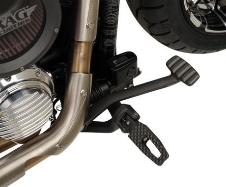 THRASHIN SUPPLY CO. Front P-54 Slim Footpegs - Black TSC-2028-1