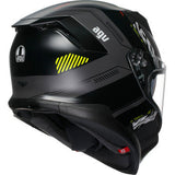 AGV K7 Helmet - Kyber - Matte Gray/Yellow Fluo - XL 0101-17987