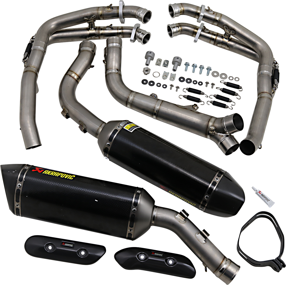 AKRAPOVIC Evolution Exhaust - Carbon Fiber - YZF-R1 2009-2014 S-Y10RFT10-ZC/2 1810-1792