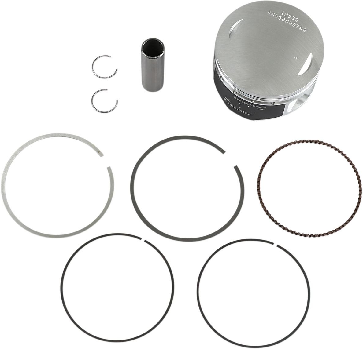 WISECO Piston Kit - +0.50 mm High-Performance 40050M08700