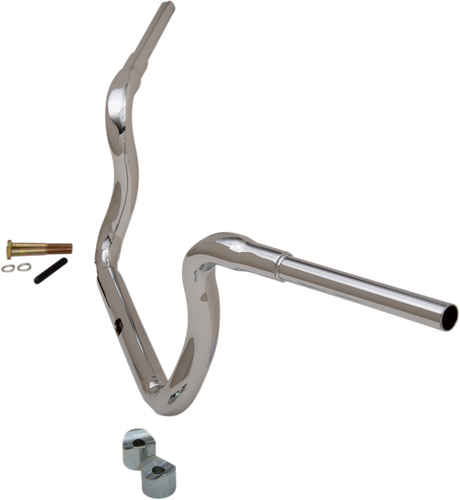 LA CHOPPERS Handlebar - Grande Traditional Ape Hanger - 10" - Chrome LA-7323-10