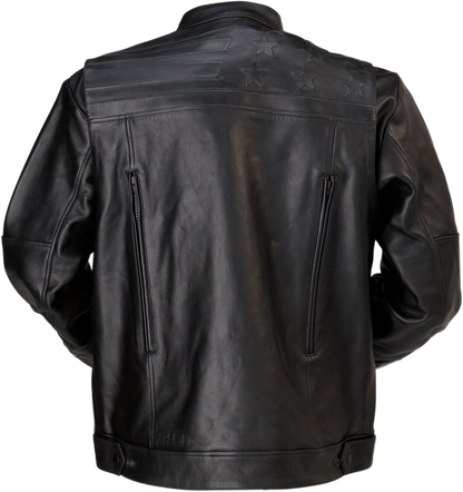 Z1R Deagle Leather Jacket - Black - Large 2810-3759