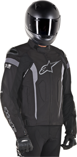 IN STOCK ALPINESTARS T-Missile Drystar® Jacket - Black/Black - 2XL 3200518-1100-2X
