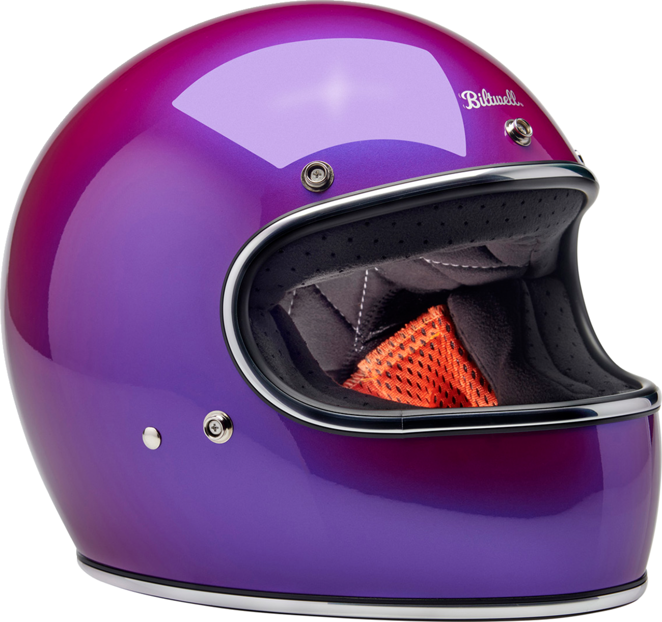 BILTWELL Gringo Helmet - Metallic Grape - 2XL 1002-339-506