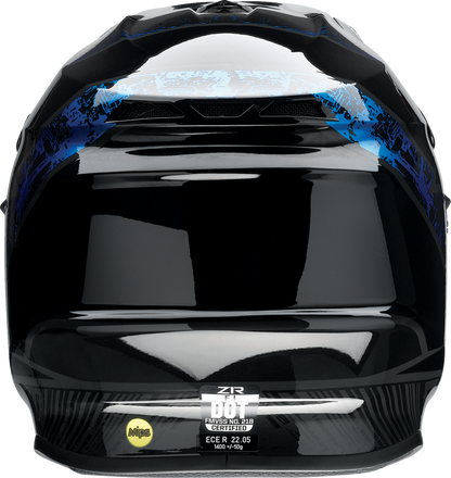 Z1R F.I. Helmet - Fractal - MIPS - Blue - XS 0110-7787