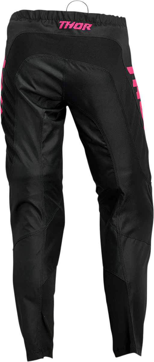 THOR Women's Sector Minimal Pants - Black/Pink - 13/14 2902-0311