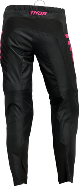 THOR Women's Sector Minimal Pants - Black/Pink - 5/6 2902-0307