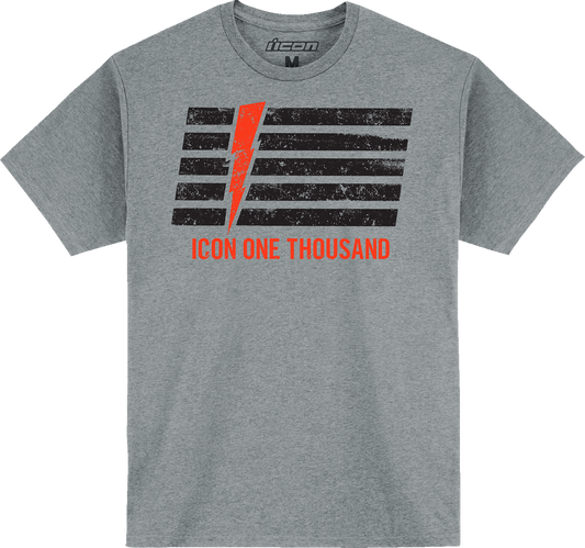 ICON Invasion Stripe™ T-Shirt - Gray - Small 3030-23478