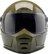 BILTWELL Lane Splitter Helmet - Gloss Olive Green - XS 1004-154-501