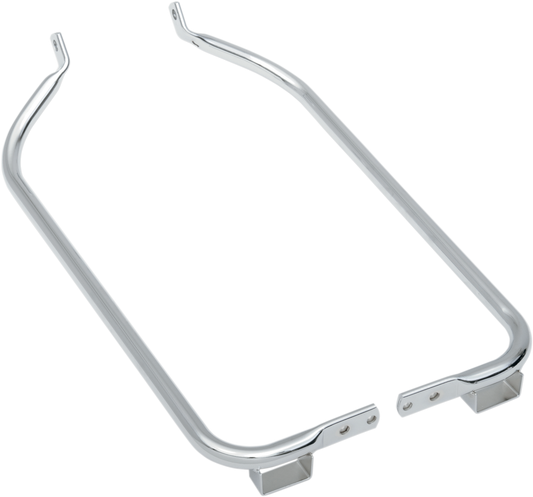 DRAG SPECIALTIES Saddlebag Support Brackets - Chrome - 04-08FLTR S77-0134