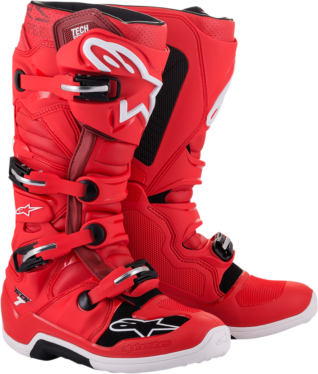 ALPINESTARS Tech 7 Boots - Red - US 13 2012014-30-13