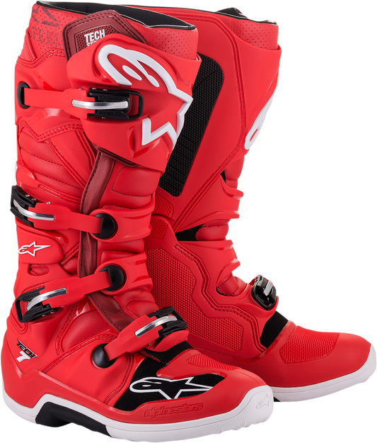 ALPINESTARS Tech 7 Boots - Red - US 13 2012014-30-13