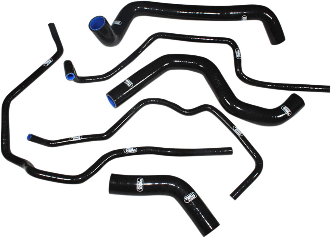 SAMCO SPORT Radiator Hose Kit - Black - Triumph TRI-14BLK