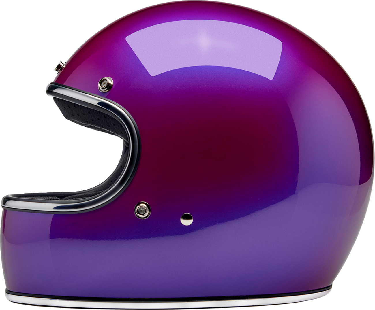 BILTWELL Gringo Helmet - Metallic Grape - XS 1002-339-501