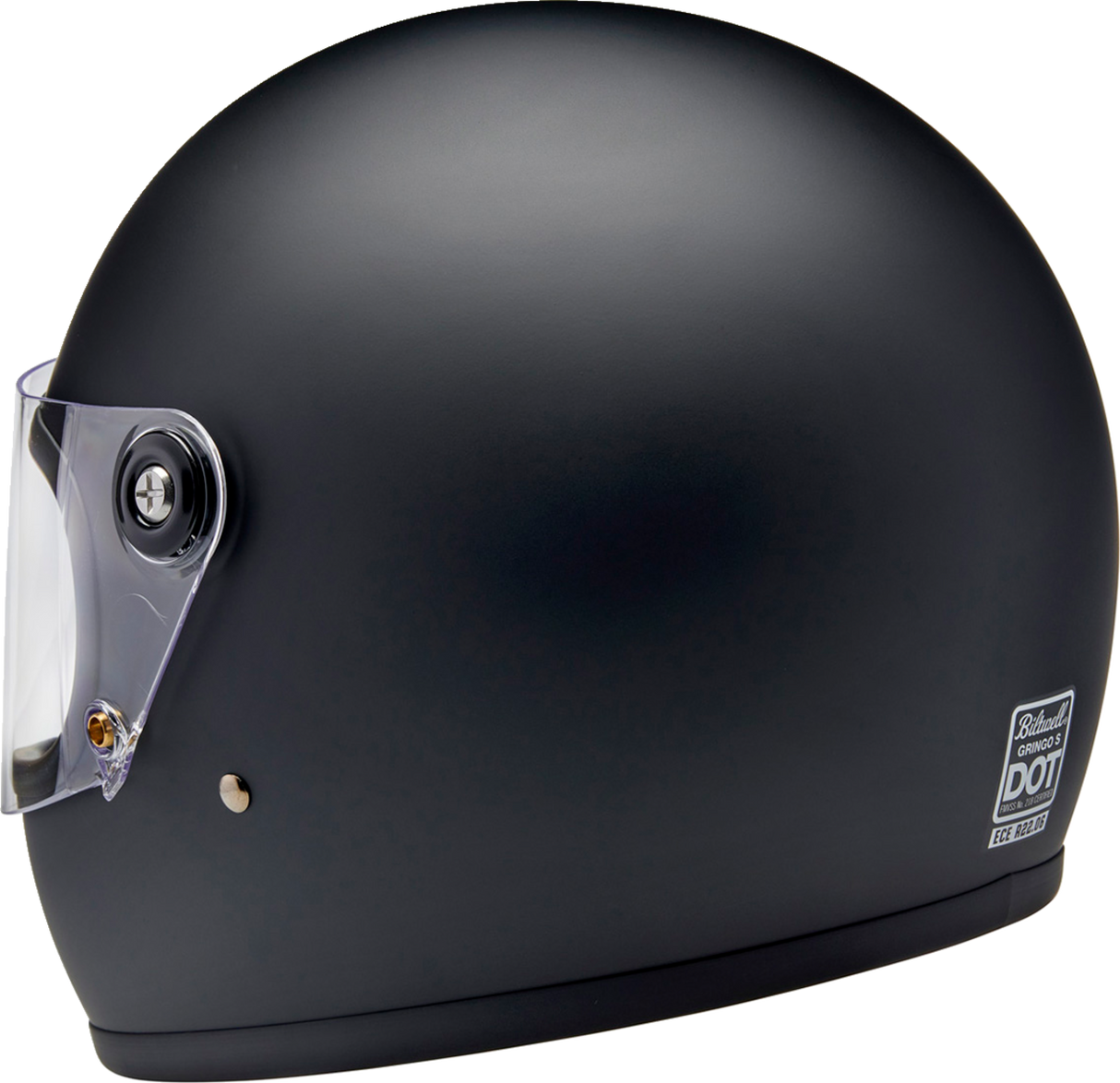 BILTWELL Gringo S Helmet - Flat Black - Medium 1003-201-503