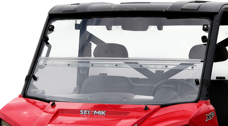 SEIZMIK Folding Windshield - Hard Coated Polycarbonate 25003