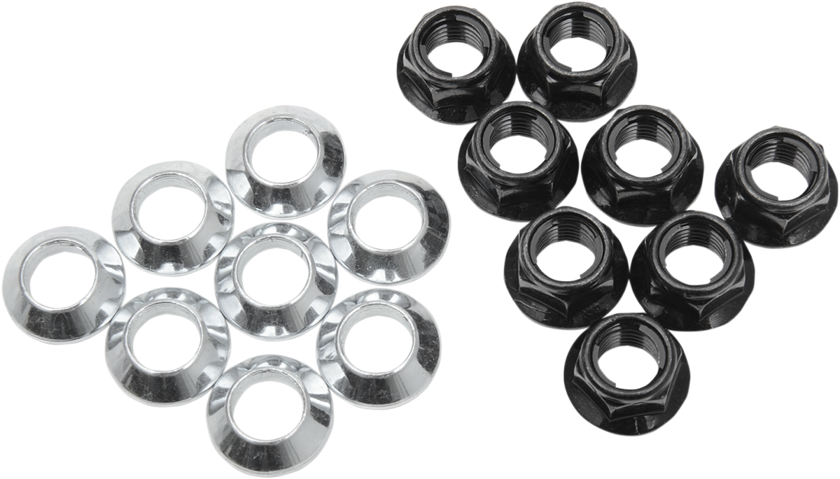 BOLT Nut Lug Lock - Black - 8-Pack 2005-LUG.B