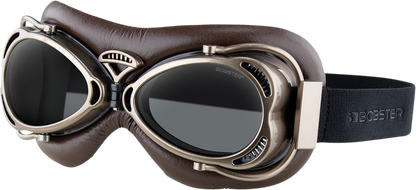 BOBSTER Flight Goggles - Matte Antique Brown - Smoke BFLG002