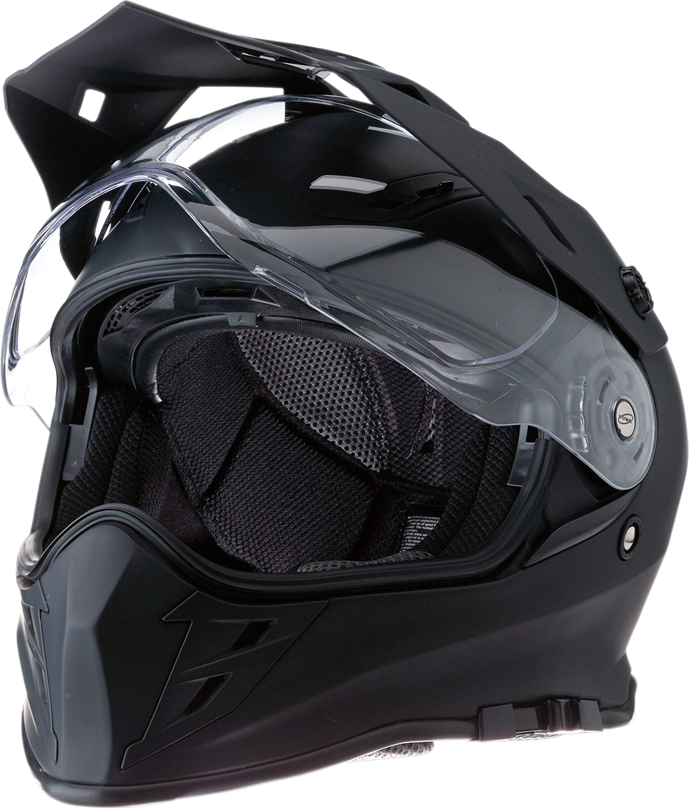 Z1R Range Dual Sport Helmet - Flat Black - XS 0101-10868