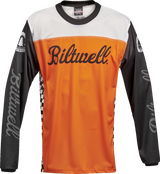 BILTWELL Good Times Jersey - Orange/Black - Medium 8120-087-003