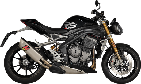 AKRAPOVIC Slip-On Line Muffler - Titanium Speed Triple 1200 2021-2023  S-T12SO5-HAPXLT 1811-4430