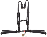 MOOSE UTILITY Seat Harness - 4 Point - 2x2 - Black 100-4402-PU