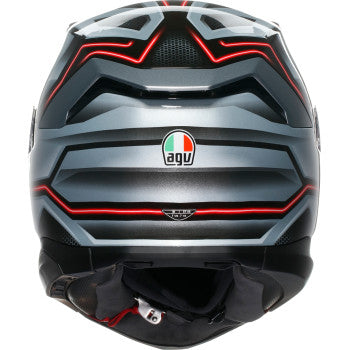 AGV Hlmt K7 Jaeger Bk/Sv 2x 2118399004-005-XXL