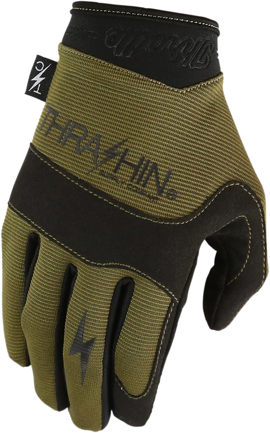 THRASHIN SUPPLY CO. Covert Gloves - Tactical Green - XL CVT-06-11
