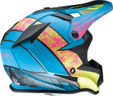 Z1R Youth F.I. Helmet - Fractal - MIPS - Matte Blue/Hi-Viz - Small 0111-1514