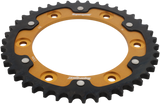 SUPERSPROX Stealth Rear Sprocket - 42 Tooth - Gold - Honda RST-1306-42-GLD