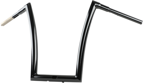 TODD'S CYCLE Handlebar - 1-1/2" Strip - Touring - 17" - Gloss Black 0601-5204