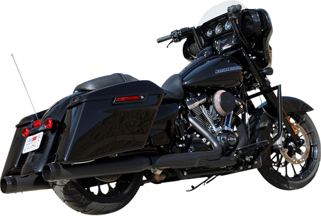 LA CHOPPERS Engine Guard - Black - Twin Peaks LA-7100-00B