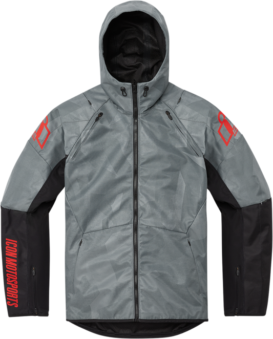 ICON Airform Battlescar™ Jacket - Gray - Small 2820-5486