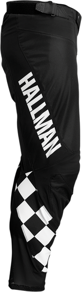 THOR Hallman Differ Cheq Pants - Black/White - 38 2901-9521