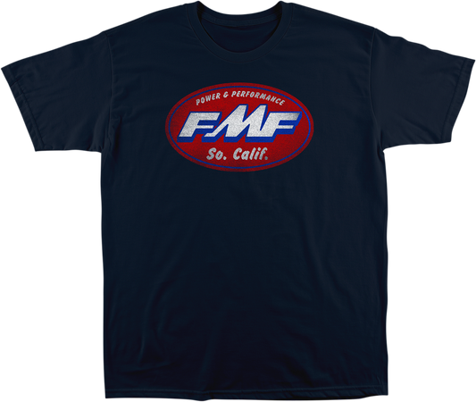 Camiseta engrasada FMF - Azul marino - Pequeña SP21118904NVSM 3030-20490 