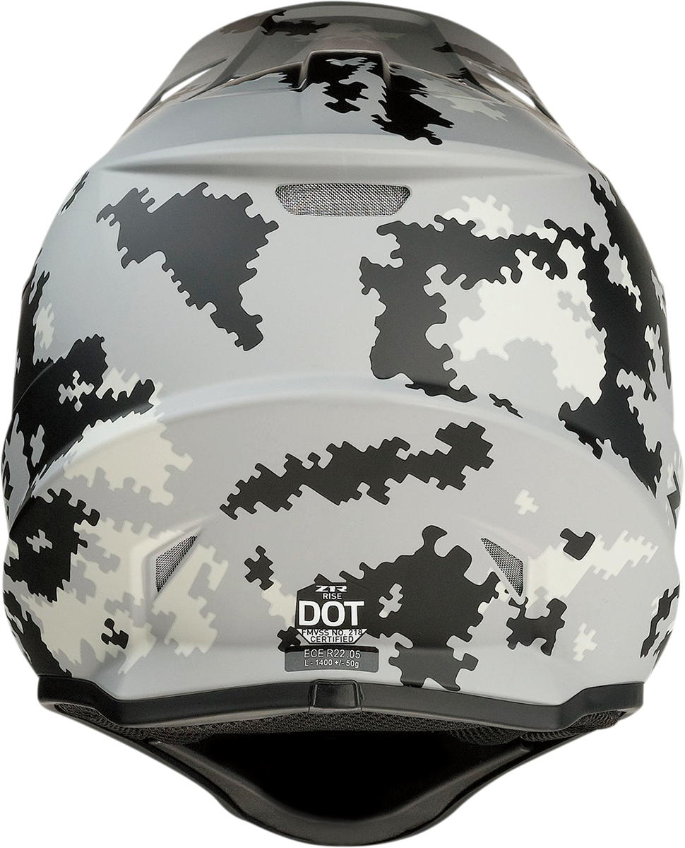 Z1R Rise Helmet - Digi Camo - Gray - XS 0110-7264