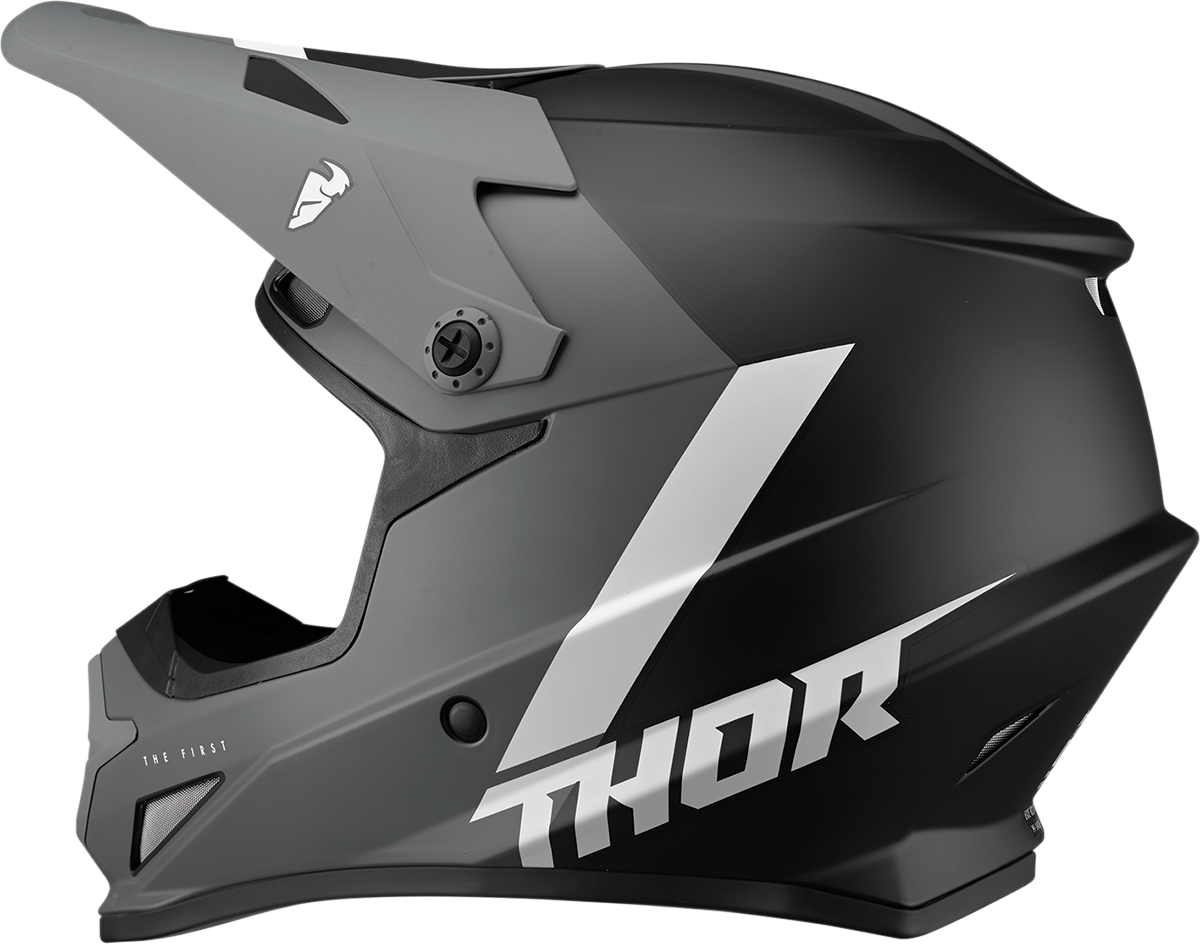 THOR Sector Helmet - Chev - Gray/Black - Medium 0110-7346