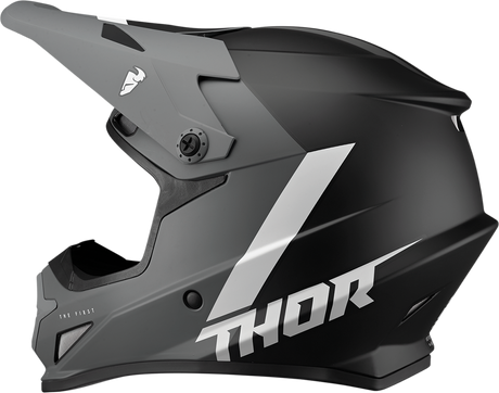 THOR Sector Helmet - Chev - Gray/Black - Large 0110-7347