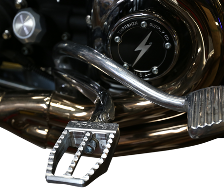THRASHIN SUPPLY CO. Militant Footpegs - Raw - Dyna TSC-2019-0-D