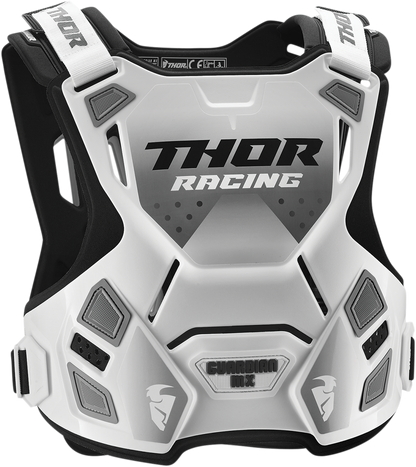 THOR Youth Guardian MX Roost Guard - White/Black - S/M 2701-0859