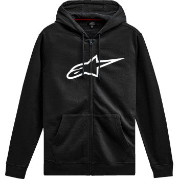 IN STOCK ALPINESTARS Ageless V3 Zip Hoodie - Black/White - 2XL  1244-51490-1020-2X