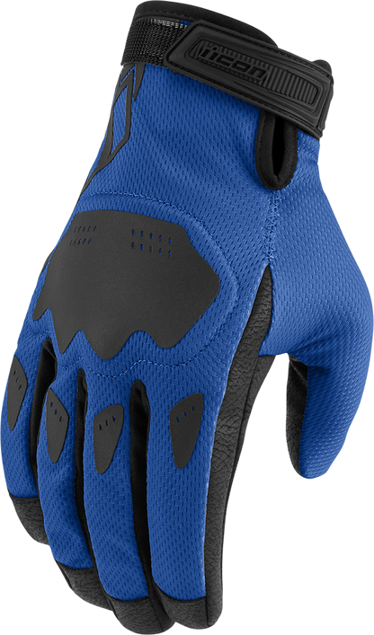 ICON Hooligan™ CE Gloves - Blue - Medium 3301-4361