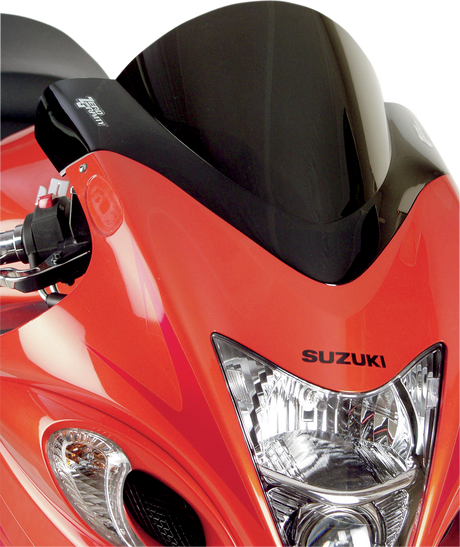 Zero Gravity Double Bubble Windscreen - Dark Smoke - Hayabusa 16-134-19